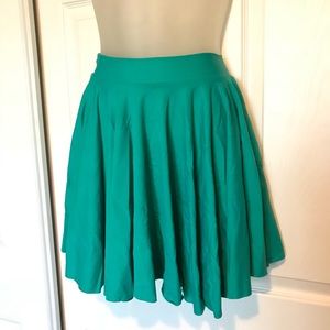 Matte Jade Cheerleader skirt